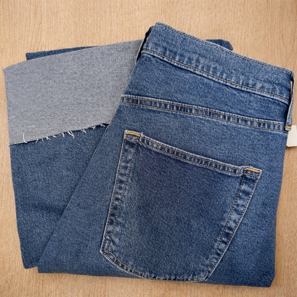 Gap Mid-Rise Cuffed 90s Loose Jeans - Size 29/8 Tall - NWT - Picture 4 of 6